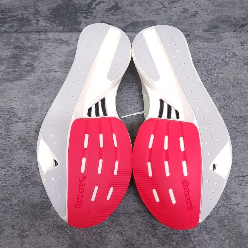 ADIDAS Adizero Takumi Sen 10 Running Shoes Womens 8.5 White Black Lucid Red